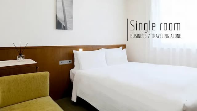 那霸格拉斯麗飯店｜縣廳前站步行5分/國際通就在眼前-[Standard Single] 18 square meters, separate bathroom and toilet/non-smoking[Standard Single] 18 square meters, separate bathroom and toilet / Non-smoking | Children not using beds are not allowed [no room selection]-3