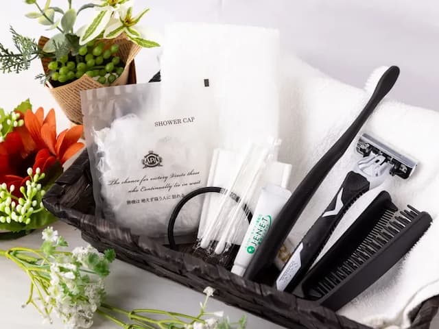 環境に配慮した素材を使用したハイグレードアメニティセットをご用意しております