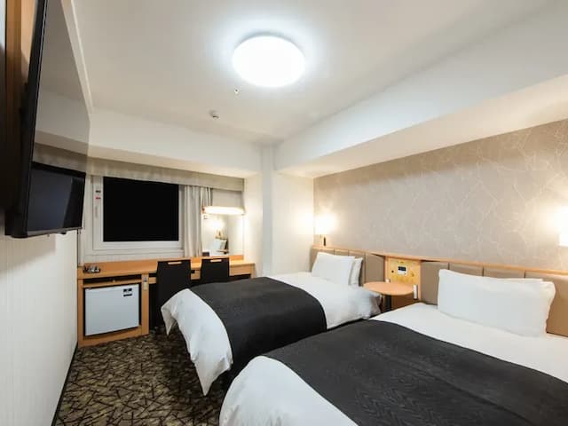 スタンダードツインルーム（広さ14㎡／ベッド2台／ベッド幅110cm）