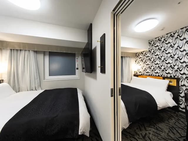 【シングル×シングル】S-Sコネクトツインルーム（広さ22㎡／ベッド2台／ベッド幅140cm）