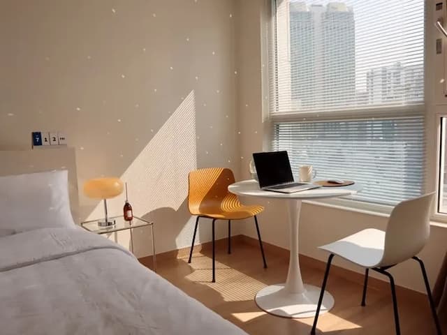 迷你 Studio｜近釜田站 西面站 田浦咖啡街-城景｜2-3人入住-3