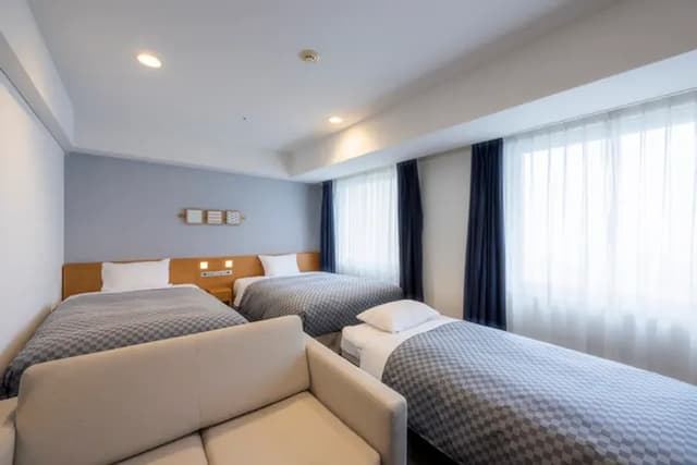 橫濱櫻木町華盛頓飯店｜櫻木町站前/近橫濱空中纜車站/方便至橫濱紅磚倉庫-家庭房(三人)｜可帶不佔床兒童(0-6歲) 3位【不挑房】-1