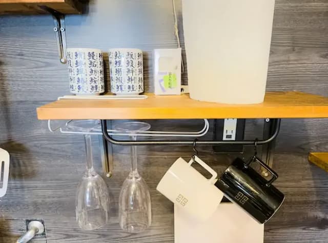 湯呑み、ワイングラス、コーヒーカップ