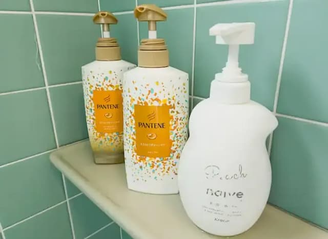 シャンプー、リンス、ボディソープ