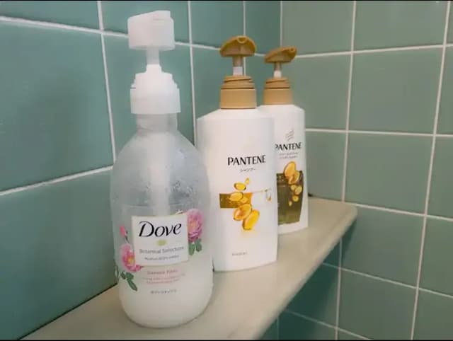 シャンプー、リンス、ボディソープ