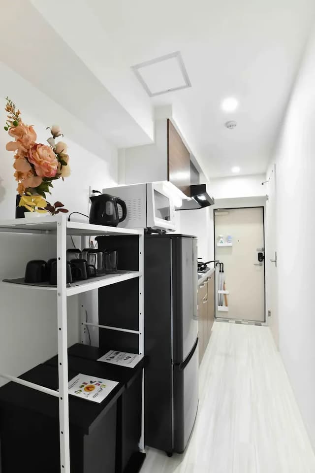 FL民宿 日本橋｜浪速區/車站步行6分/1 至 4 人/一線直達京都/40 吋電視+Netflix-位於大阪充滿活力的浪速區的舒適公寓，車站步行6分鐘，可供 1 至 4 人入住，配備 40 吋電視（可收看 Netflix）-14