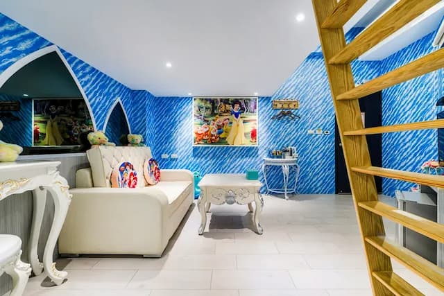 Happiness Romantic B&B-Standard Double Room（Snow Starry Sky）-10