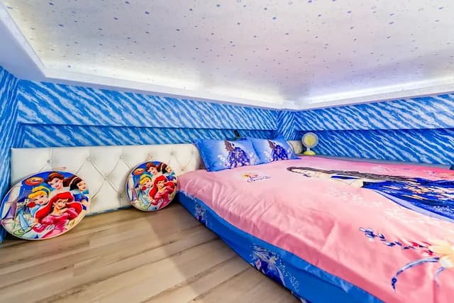 Happiness Romantic B&B-Standard Double Room（Snow Starry Sky）-6