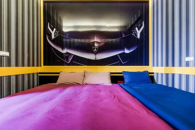 Happiness Romantic B&B-Triple Room With Bathtub（Lamborghini）-7