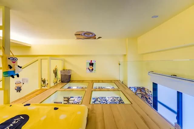 Happiness Romantic B&B-Standard Quadruple Room（Minions）-14