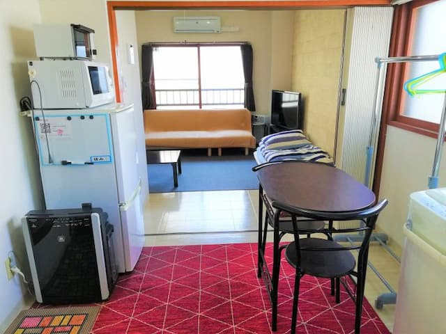 ALMAZ PLACE-# 205 Free wifi OK / park front / quiet room / parking possible (reservation system) / airport access good!-1