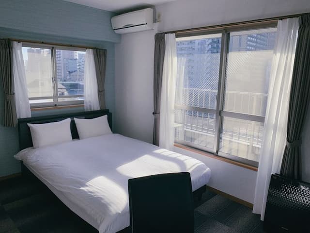 Obri-2-長期宿泊にぴったり！アイロン・洗濯機・冷蔵庫・キッチン・無料WIFI・タオルなど完備!-6