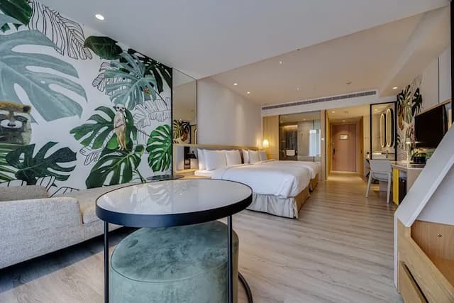 Boutech Wuri Village Hotel-Family room for four persons (balcony)-2