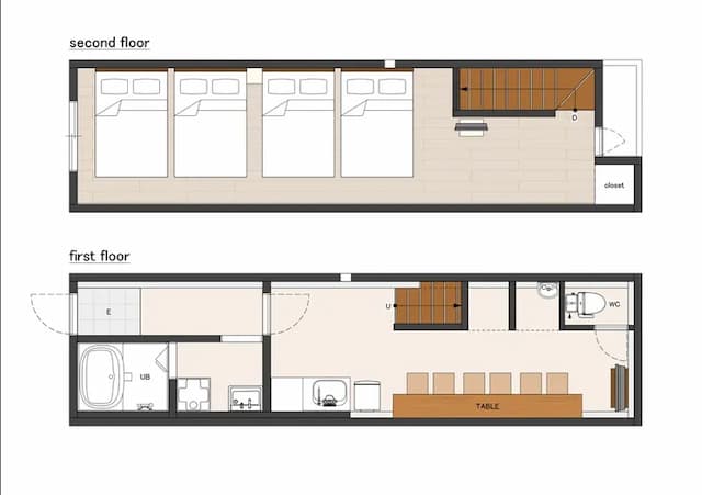 TAICHI旅居｜四天王寺前夕陽丘站步行5分/惠美須町站步行8分/方便至黑門市場-包棟: 60㎡ ｜最多入住8人-11