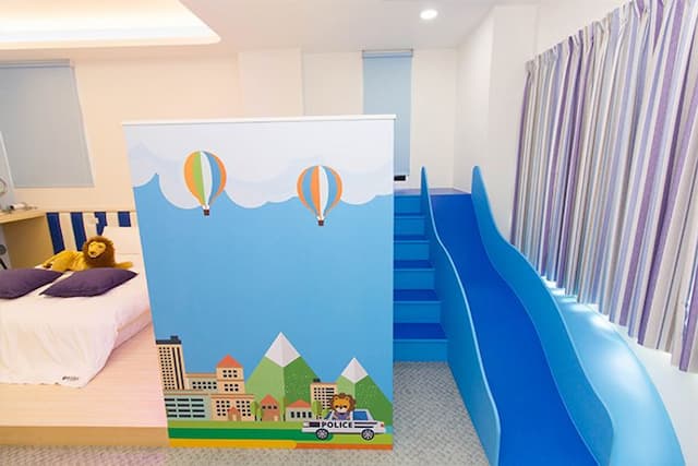 梅花森林民宿-警察獅子 (2大2小親子房)-6