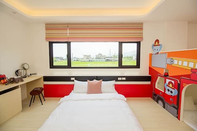 梅花森林民宿-消防大象 ( 2大2小親子房 )-2