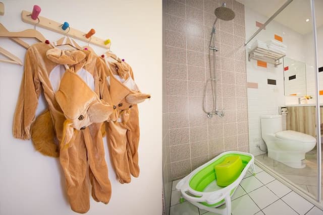 梅花森林民宿-森林松鼠 ( 2大2小親子房 )-8