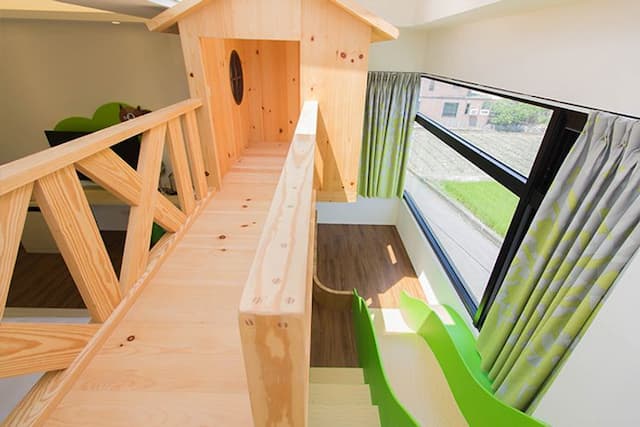 梅花森林民宿-森林松鼠 ( 2大2小親子房 )-6