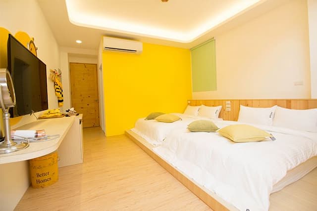 梅花森林民宿-魔幻蜜蜂 ( 2大2小親子房 )-4