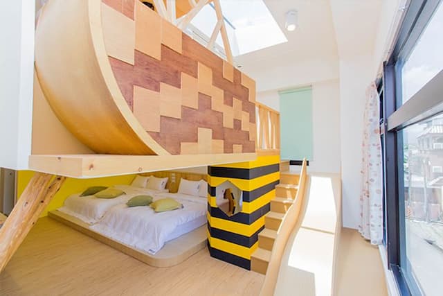 梅花森林民宿-魔幻蜜蜂 ( 2大2小親子房 )-3