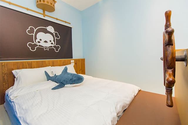 梅花森林民宿-企鵝海盜 ( 4大2小親子房 )-6