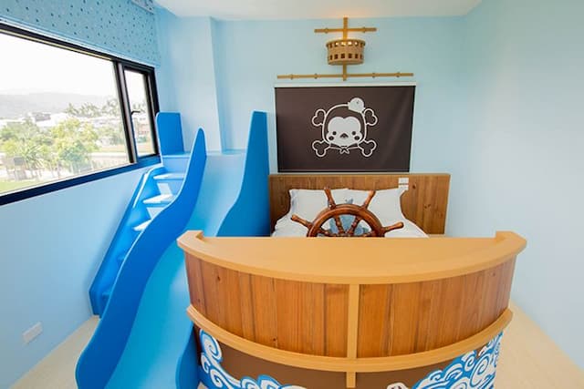 梅花森林民宿-企鵝海盜 ( 4大2小親子房 )-4