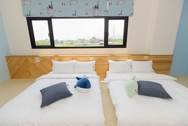 梅花森林民宿-企鵝海盜 ( 4大2小親子房 )-2