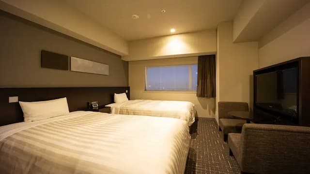 廣島華盛頓飯店｜廣島電鐵八丁堀站步行5分/廣島PARCO步行3分-雙床房｜可帶不佔床兒童(0-6歲) 2位【不挑房】-4