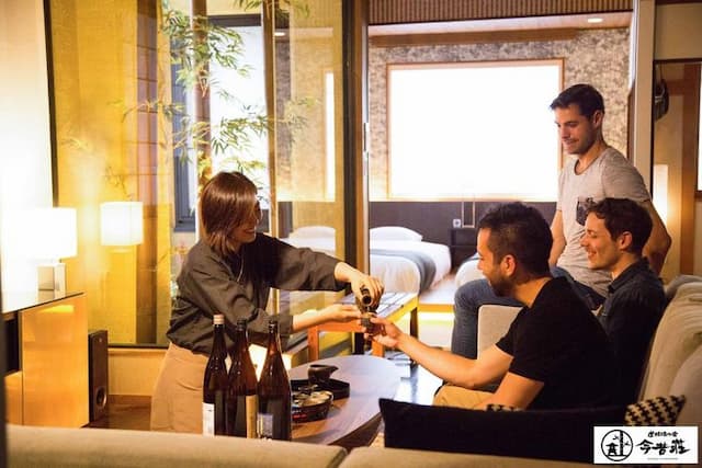 道頓崛之宿 今昔莊－步行5分鐘到道頓崛＆心齋橋商店街＆難波站！-今昔莊 大阪 道頓堀 - 寄合 --8