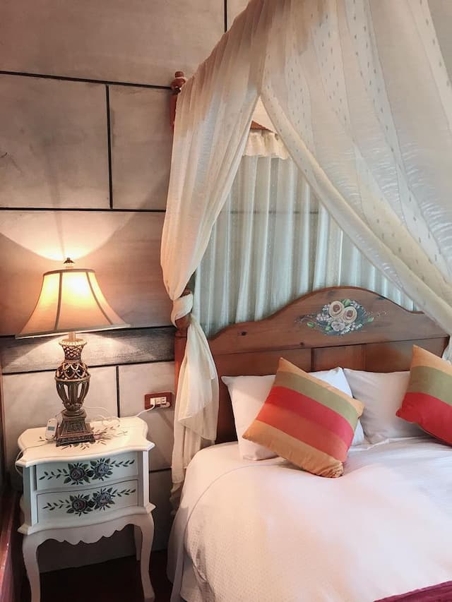 衿日林民宿丨可12-38人包棟丨烤肉、歡唱、戲水池-浪漫蜜月雙人套房-3