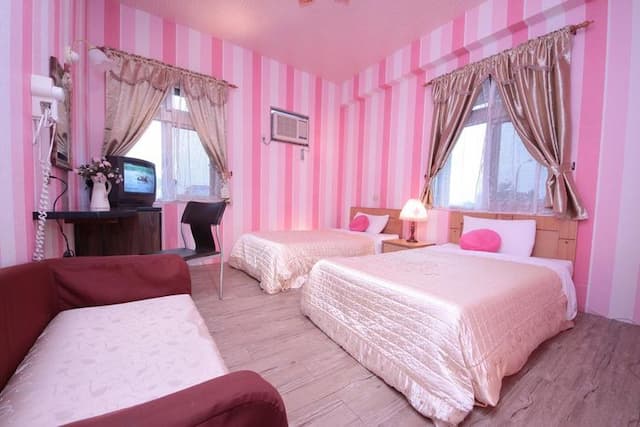 衿日林民宿丨可12-38人包棟丨烤肉、歡唱、戲水池-迷你雙人套房(兩單)-1