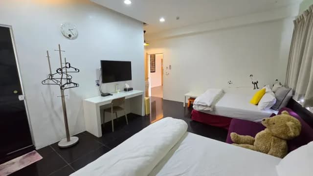 超平價民宿風格館-黑嚕嚕四人房-9