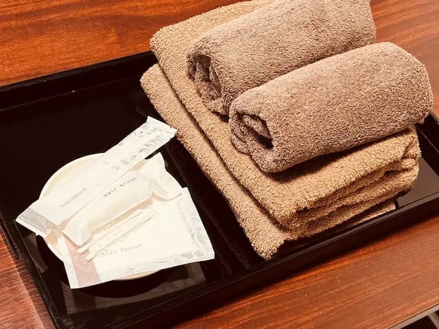 タオル、バスタオル、アメニティ