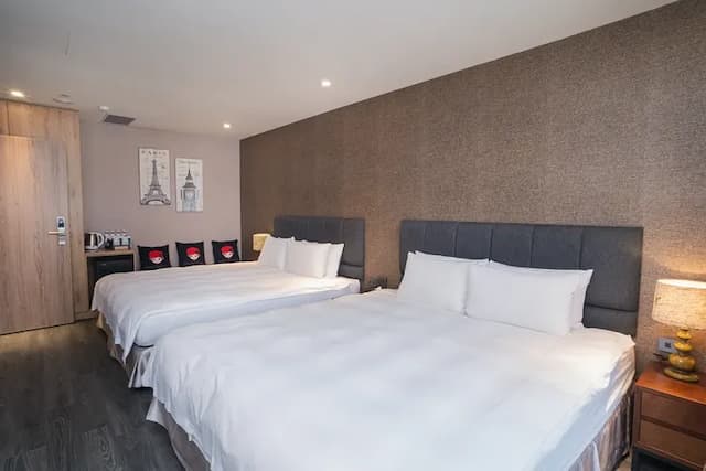 로즈 부티크 호텔 솽청 홀 (Rose Boutique Hotel Shuangcheng Hall)-Boutique Quadruple Room-3