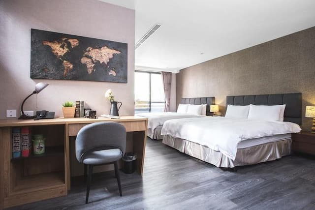 로즈 부티크 호텔 솽청 홀 (Rose Boutique Hotel Shuangcheng Hall)-Boutique Quadruple Room-4