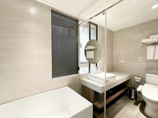 皇家玫瑰旅館 l 中山館-精品雙床間-6