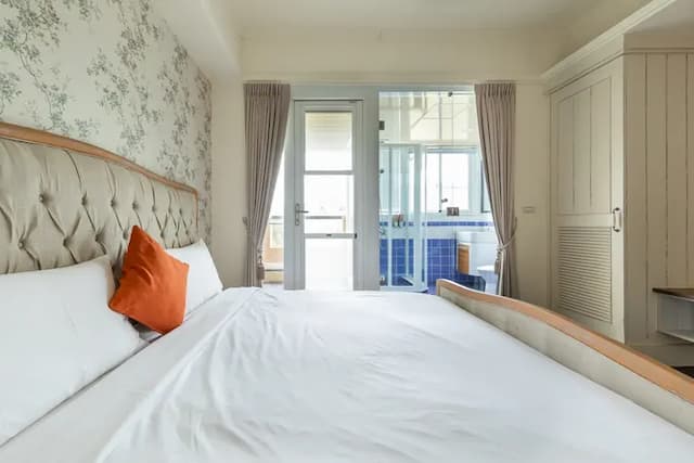 墾丁後灣 南法風情海景民宿｜近海洋生物博物館-山景雙人房-3