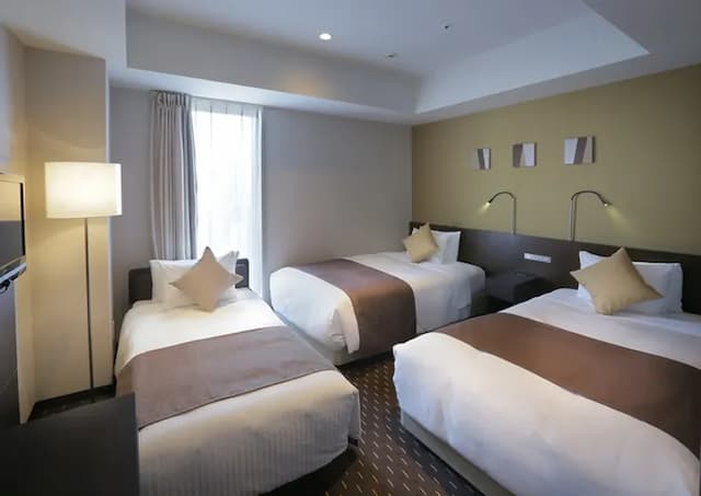 秋葉原華盛頓飯店｜秋葉原站步行1分鐘/秋葉原電器街步行5分-Non-smoking triple room｜Two children (0-6 years old) can be brought without occupying a bed [no room selection]-1