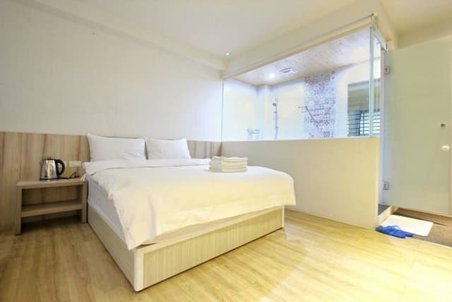 花落諾台南民宿 ｜安平老街、鄰近景點-經濟雙人房-7