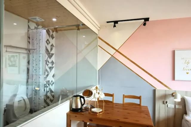 花落諾台南民宿 ｜安平老街、鄰近景點-豪華雙人房-5