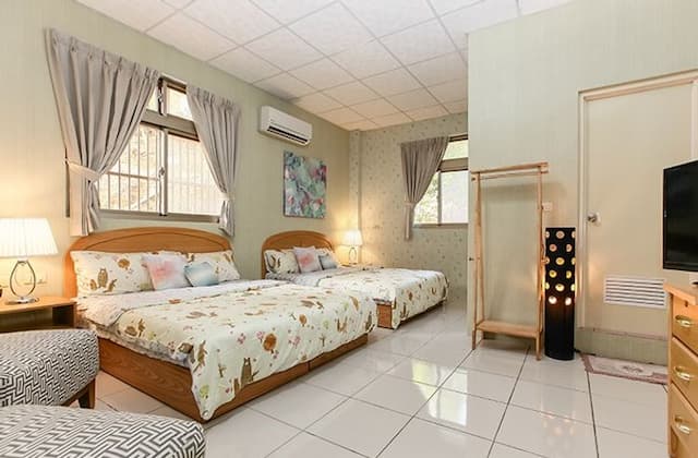 松霖渡假農莊-山景四人房-1