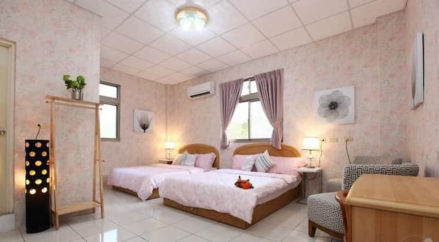 松霖渡假農莊-山景四人房-5