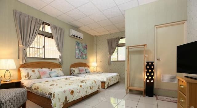 松霖渡假農莊-山景四人房-2