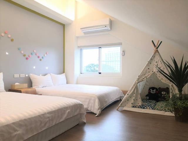 留園民宿-樓中樓漾房-3