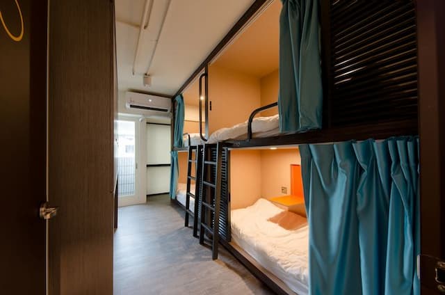 Loosha Hostel-One bed in a mixed dormitory(8 people)-7