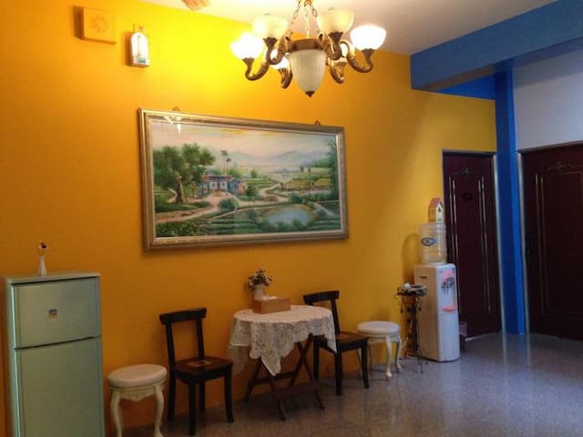 衿日林民宿丨可12-38人包棟丨烤肉、歡唱、戲水池-巧巧四人套房-5