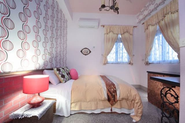 衿日林民宿丨可12-38人包棟丨烤肉、歡唱、戲水池-迷你雙人套房-1