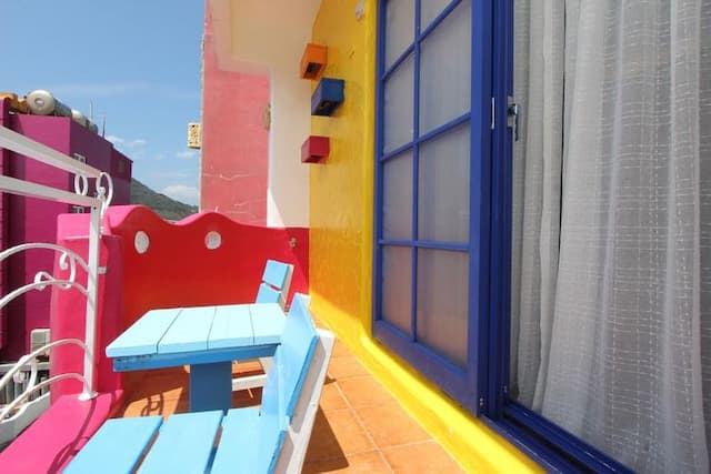 墾丁海之戀旅店-溫馨四人粉房-3