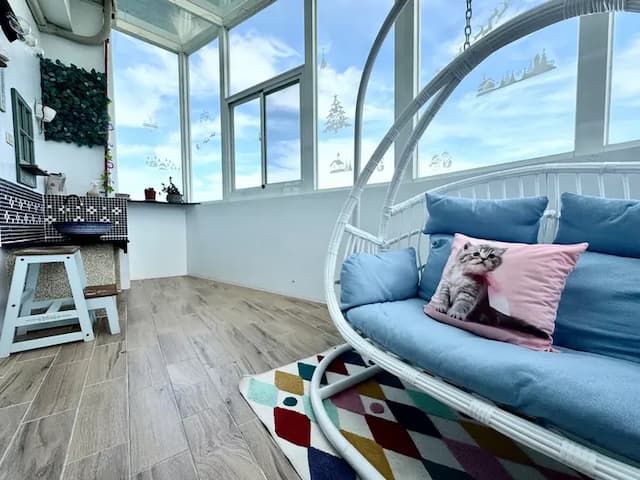 墾丁包棟民宿-童話民宿｜BBQ、電動麻將桌、音響設備、最高22人包棟-22人7房包棟(四人房*4+雙人房*3)-12