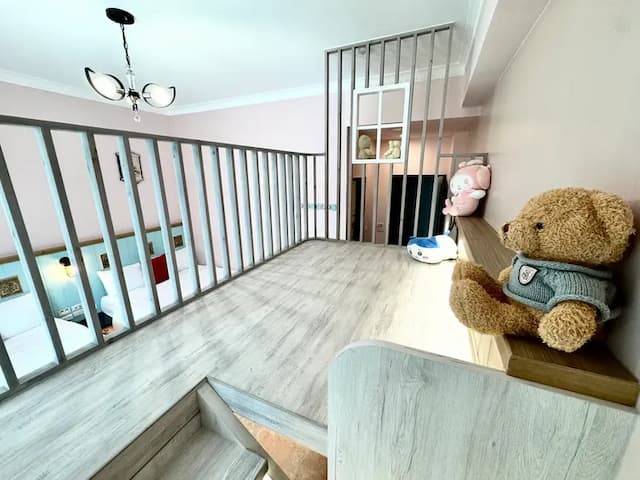 墾丁包棟民宿-童話民宿｜BBQ、電動麻將桌、音響設備、最高22人包棟-22人7房包棟(四人房*4+雙人房*3)-9